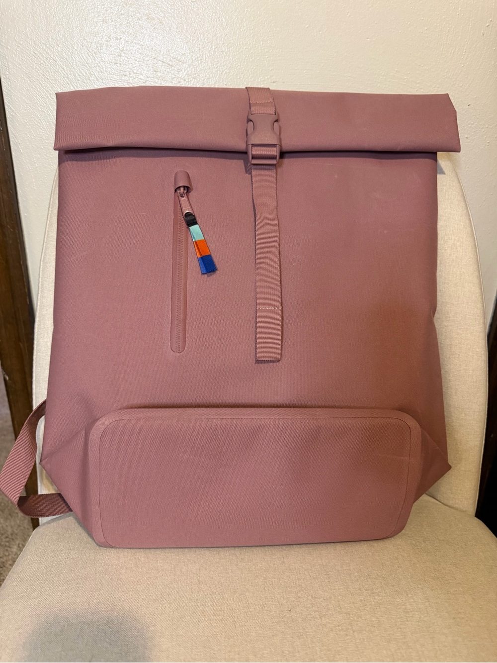 Got Bag. 2.0 lite Roll-Top Backpack in Dusty Rose